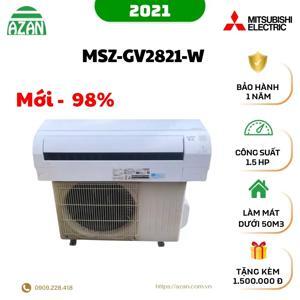 Điều hòa Mitsubishi Inverter 12000 BTU 2 chiều MSZ-GV2821 gas R-32
