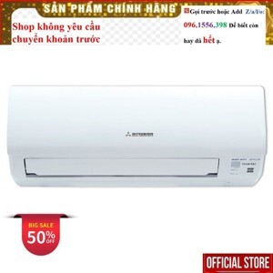 Điều hòa Mitsubishi Inverter 12000 BTU 1 chiều SRK13YYP-W5 gas R-32