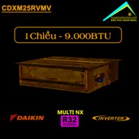 Điều hòa Multi Daikin 1 chiều 9.000BTU Inverter CDXM25RVMV