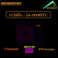Điều hòa Multi Daikin 1 chiều 24.000BTU Inverter 4MKM68RVMV