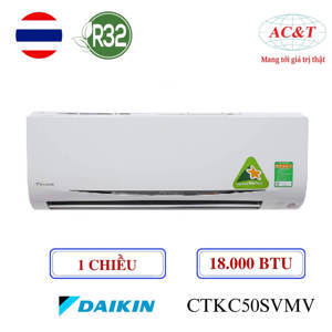 Điều hòa Daikin Inverter 18000 BTU 1 chiều CTKC50SVMV gas R-32
