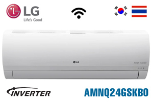 Điều hòa LG Inverter 24000 BTU 1 chiều AMNQ24GSKB0 gas R-410A