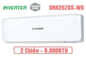 Điều Hòa Multi Mitsubishi SRK25ZSS-W5 2 Chiều 9000Btu