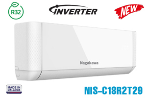 Điều hòa Nagakawa Inverter 1 chiều 18000 BTU NIS-C18R2T29 gas R-32