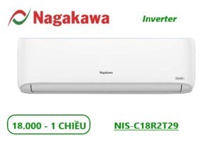 Điều hòa Nagakawa Inverter 1 chiều 18000 BTU NIS-C18R2T29 gas R-32