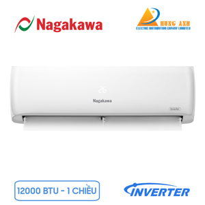 Điều hòa Nagakawa 12000 BTU 1 chiều Inverter NIS-C12R2H08 gas R-32