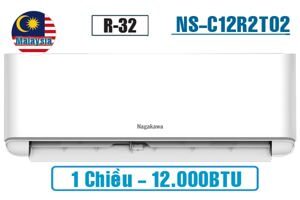 Điều hòa Nagakawa 12000 BTU 1 chiều NS-C12R2T30 gas R-32
