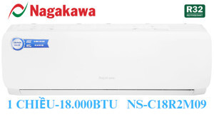 Điều hòa Nagakawa 18000 BTU 1 chiều NS-C18R2M09 gas R-32