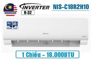 Điều hòa Nagakawa 18000 BTU 1 chiều Inverter NIS-C18R2H10 gas R-32