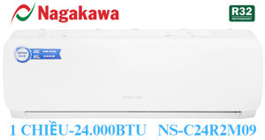 Điều hòa Nagakawa 24000 BTU 1 chiều NS-C24R2M09 gas R-32