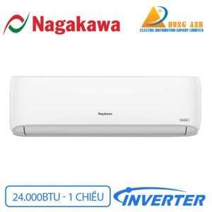 Điều hòa Nagakawa Inverter 24000 BTU 1 chiều NIS-C24R2T30 gas R-32