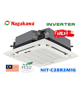 Điều hòa Nagakawa Inverter 28000 BTU 1 chiều NIT-C28R2M16 gas R-410A
