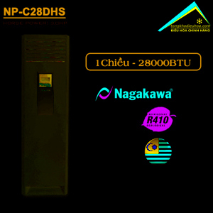 Điều hòa Nagakawa 28000 BTU 1 chiều NP-C28DHS gas R-410