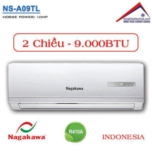 Điều hòa Nagakawa 9000 BTU 2 chiều NS-A09TL gas R-410A