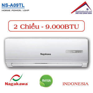 Điều hòa Nagakawa 9000 BTU 2 chiều NS-A09TL gas R-410A