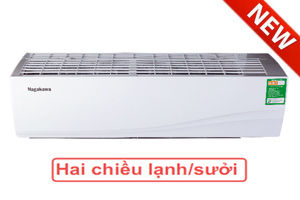 Điều hòa Nagakawa 12000 BTU 2 chiều NS-A12TL gas R-410A