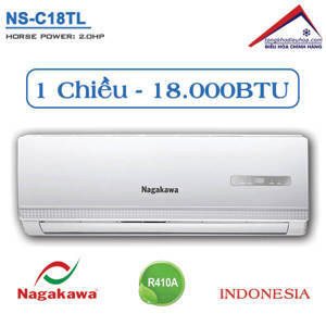 Điều hòa Nagakawa 18000 BTU 1 chiều NS-C18TL gas R-410A
