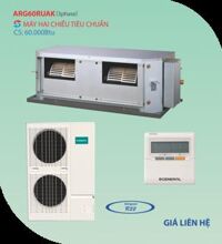Điều hòa nối ống gió 2 chiều General ARG60RUAK 60.000BTU