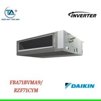 Điều hòa nối ống gió Daikin 24000BTU inverter 1 chiều 3 pha FBA71BVMA9/RZF71CYM