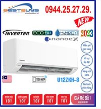 Điều hòa Panasonic 12.000BTU 1 chiều inverter U12ZKH-8 MỚI 2023