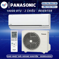 Điều hòa Panasonic 14000 BTU 2 chiều, Inverter – Hàng Nhật bãi mới trên 90%