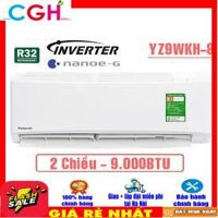 Điều hòa Panasonic 2 chiều Inverter 9000btu CS/CU-YZ9WKH-8