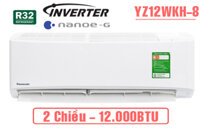 Điều hòa Panasonic 2 chiều Inverter 12000BTU CS-YZ12WKH-8