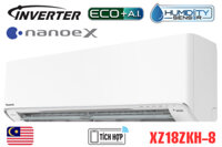 Điều hòa Panasonic 2 chiều inverter 18.000BTU XZ18ZKH-8 MỚI 2023