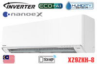 Điều hòa Panasonic 2 chiều inverter 9.000BTU XZ9ZKH-8 MỚI 2023