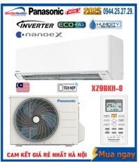 Điều hòa Panasonic 9000 BTU 2 chiều inverter XZ9BKH-8 New 2025