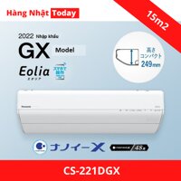 Điều hòa Panasonic CS-221DGX full tính năng, 9000btu~15m2