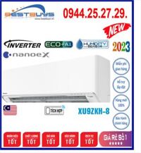 Điều hòa Panasonic inverter 1 chiều 9000BTU XU9ZKH-8 MỚI 2023