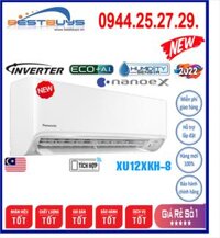 Điều hòa Panasonic inverter 1 chiều 12.000BTU XU12XKH-8  MỚI 2021