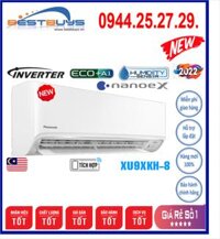 Điều hòa Panasonic inverter 1 chiều 9000BTU XU9XKH-8 NEW 2021