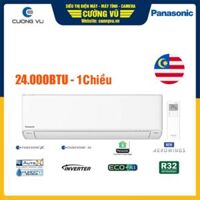 Điều Hòa Panasonic Inverter 1 Chiều ~24000Btu, Dàn Nóng CU-U24ZKH-8, AERO Seri, Nanoe-G, Shower Cooling,R32, Xuất Xứ:Malaysia