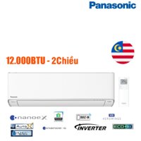 Điều hòa Panasonic Inverter 2 chiều; ~12000btu; Gas 32, dàn nóng CU-XZ12ZKH-8 CSPF 7.16,nanoe-G,nanoe™ X