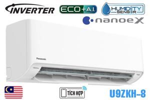 Điều hòa Panasonic Inverter 9000 BTU 1 chiều CU/CS-U9ZKH-8 gas R-32