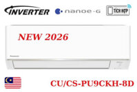 Điều hòa Panasonic Inverter 9040 Btu CU/CS-PU9CKH-8D