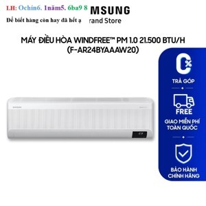 Điều hòa Samsung Inverter 12000 BTU 1 chiều F-AR13BYAAAW20 gas R-32