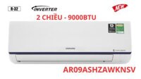 Điều hòa Samsung 2 chiều 9000BTU inverter AR09ASHZAWKNSV