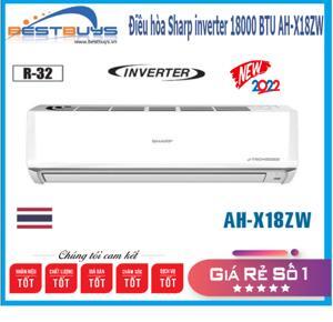 Điều hòa Sharp Inverter 18000 BTU 1 chiều AH-X18ZW gas R-32