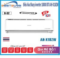 Điều hòa Sharp inverter 18000 BTU AH-X18ZW MỚI 2022