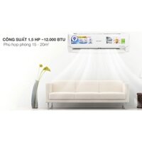 Điều hòa Sharp inverter 12000BTU AH/AU-X13ZW (1.5HP) (Thái Lan - mới 100% - BH 1 năm)