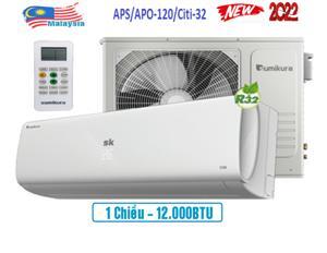 Điều hòa Sumikura 12000 BTU 1 chiều APS/APO-120/Citi gas R-32