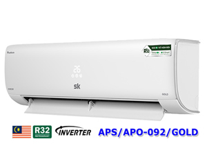 Điều hòa Sumikura Inverter 9000 BTU 1 chiều APS/APO-092/GOLD gas R-32
