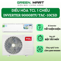 Điều hòa TCL 1 chiều TAC-10CSD/TPG21 9000-24000Btu Điều hòa inverter tiết kiệm điện cho phòng 15-40m