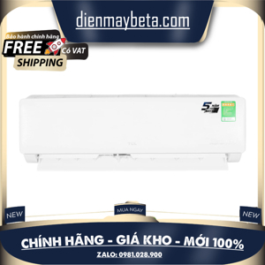 Điều hòa TCL Inverter 12000 BTU 1 chiều TAC-13CSD/XAB1I gas R-32
