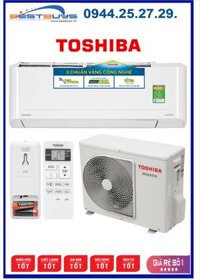 ĐIỀU HÒA Toshiba 12000BTU 1 CHIỀU  Inverter RAS-H13C4KCVG-V MỚI 2023