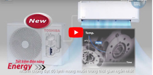 Điều hòa Toshiba 9000 BTU 1 chiều Inverter RAS-H10Z1KCVG-V gas R-32