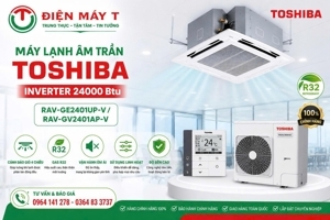 Điều hòa Toshiba Inverter 24000 BTU 1 chiều RAV-GV2401AP-V/ RAV-GE2401UP-V gas R-32